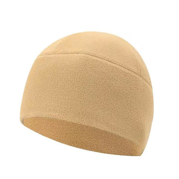Udendørs Polar Fleece Kold Varm Bjergbestigning Ski Hat Ridning Fleece Hat Khaki