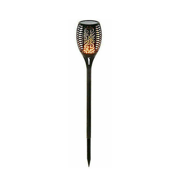 Solcelled flammelys Havebelysning 12 LED Vandtæt 8pcs