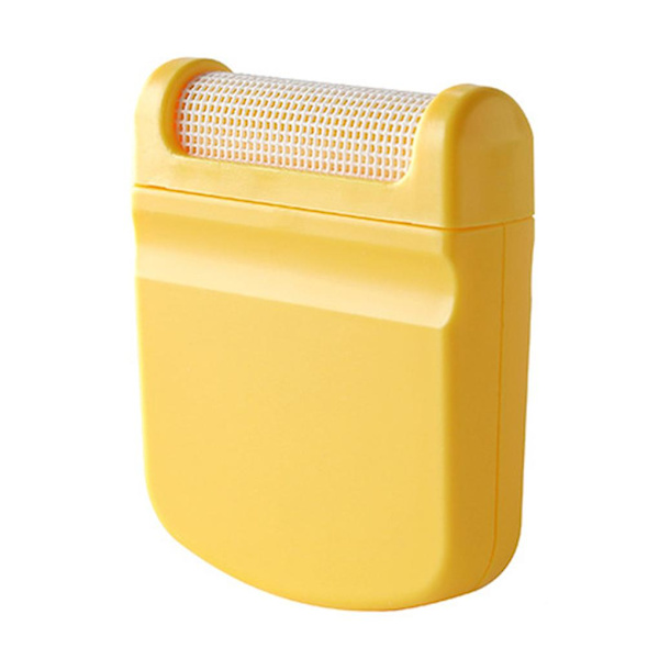 4 st Mini Lint Remover Manuell Hårbollstrimmer Fuzz Pellet Cut Maskin Bärbar Epilator single tip yellow