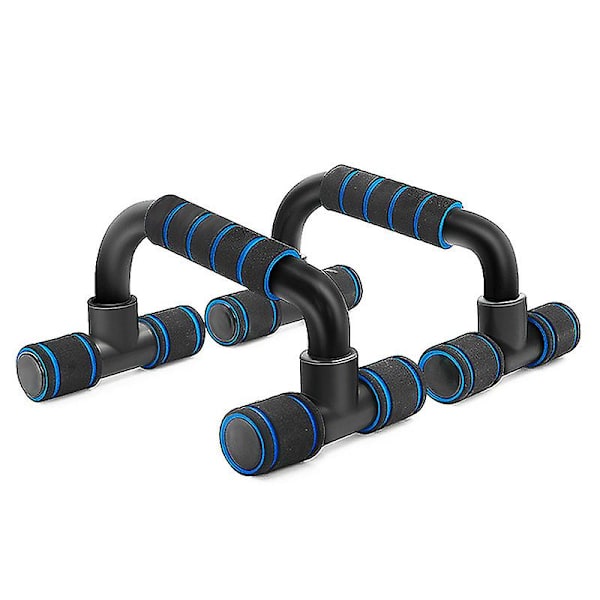 Push Ups Gym Utrustning Träning Hemma Träning Kroppsbyggnad Träningsstänger Push Up Racks Gym Utrustning Blue