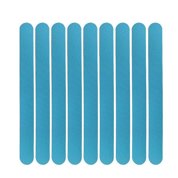 24 kpl liukuesteet kylpyhuoneeseen ja suihkuun, 1 kpl kaavin blue