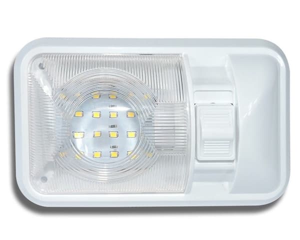 2-pack 12V LED-innertaksbelysning för husbil