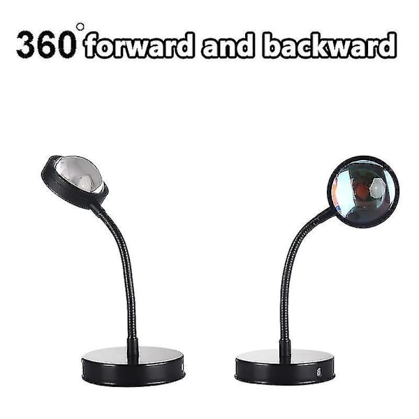 16 farver solnedgang lampe stue barcafe led projektor natlys butik baggrundsvæg APP Control lamp