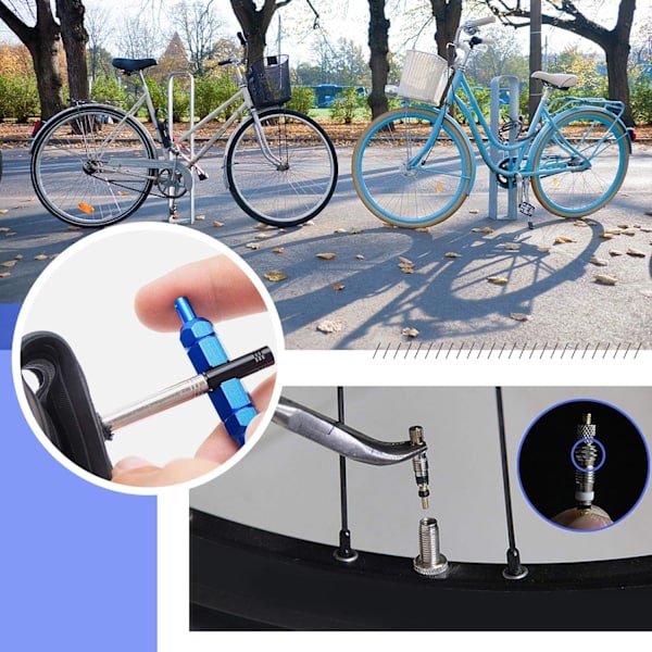 10 cykelventiler lige cykelventiler cykel