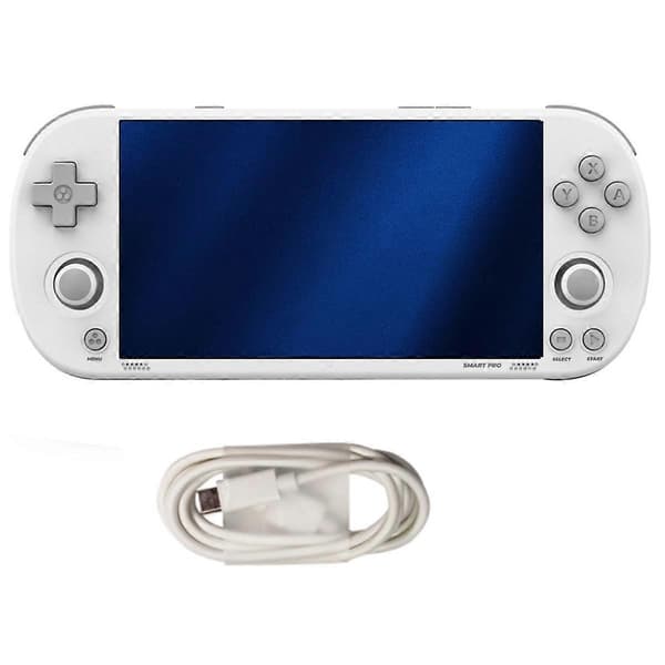 Til Smart Pro Spillekonsol 64GB 9000+ Spil Linux Retro Videospillekonsol Understøtter Flere Emulatorer Hvid