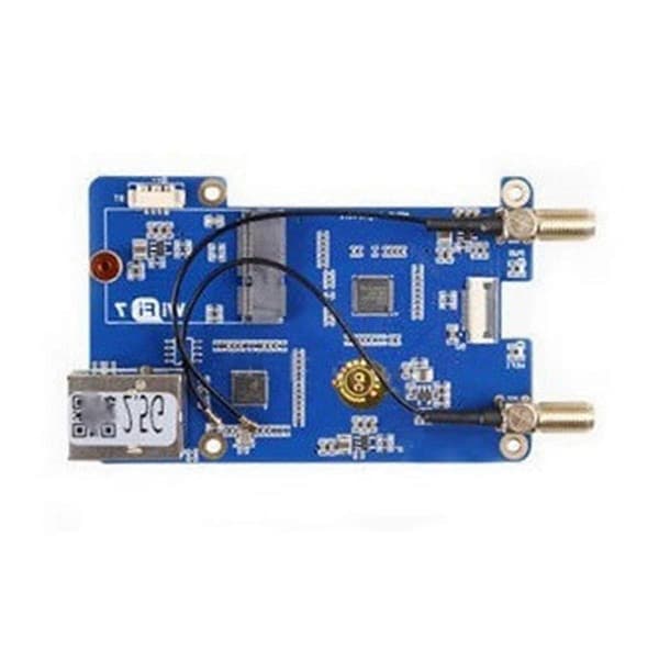 MPW2.5G til 5 Udvidelseskort PCIE til WiFi7 2.5G ETH HAT RTL8125 M.2 Interface til RPI 5