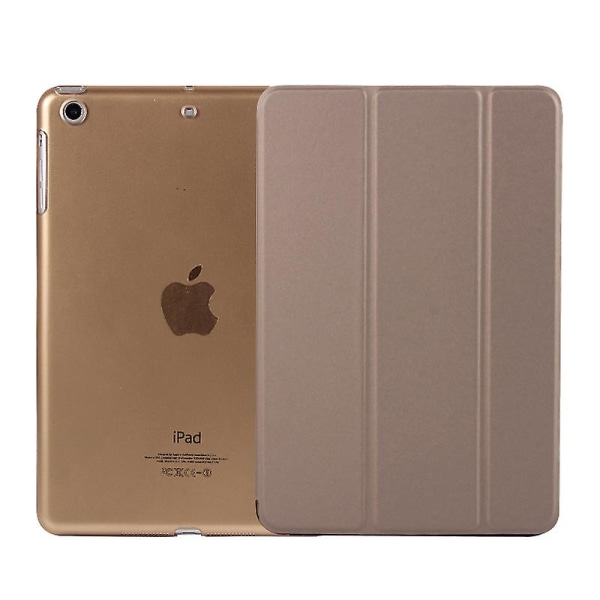 Fodral för iPad Air 9,7 tum - Ultralätt stativ Smart skyddande fodral med automatisk viloläge/väckningsfunktion Gold