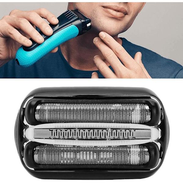 Rakhuvud för Braun 3 Series 300S / 301S / 310S, Rakbladersats Foliehuvud Tillbehör 32B Passar