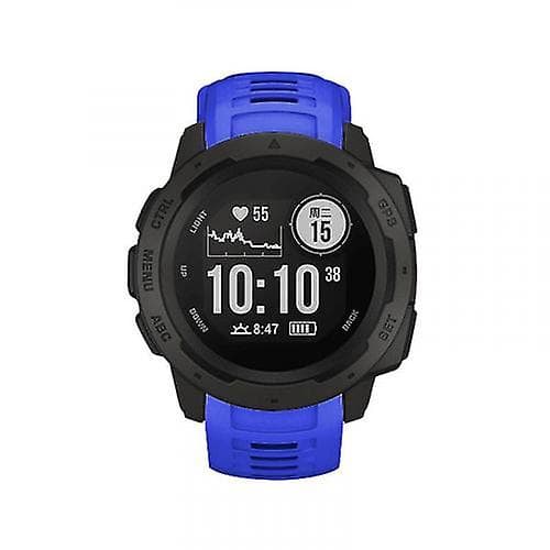 22mm urheilukello silikoniranneke rannekoru Garmin Instinctille