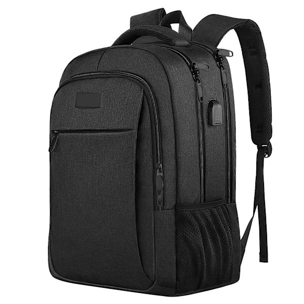 Anti-tyveri Laptop Ryggsekk 18 Tommer Menn Vanntett Stor Kapasitet Funksjonell Laptop Ryggsekk for Reise Skole Business