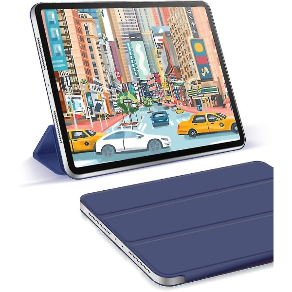Case för Ipad Pro 12,9 tums case med pennhållare BLUE