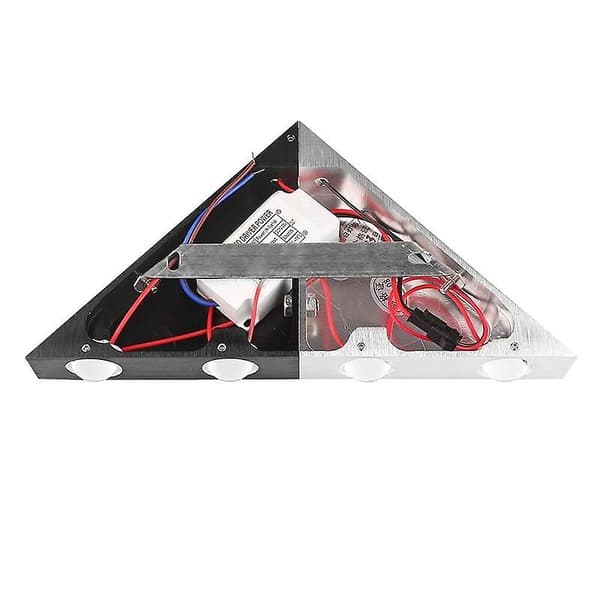 Aluminium Triangulär LED Vägglampa 5w Hög Effekt Ac90-265v Modern Hembelysning Inomhus Vitt Ljus