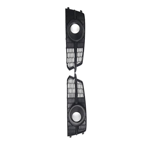 Bil Front Tåkelys Deksel Trim for S6 A6 2015 -2018 (C7 Facelift) med ACC Hull Tåkelys Grill