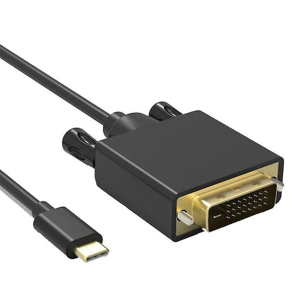 Usb-C-DVI-sovitin, täysi 1080p video-ääniadapterikaapeli