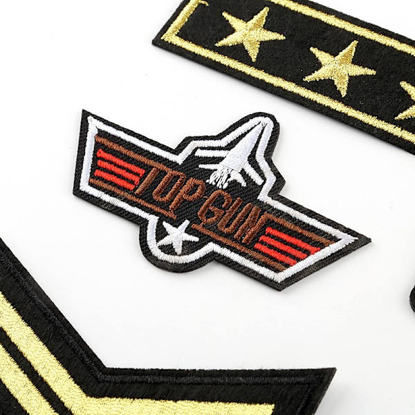 Pakke med 20 US Army broderede patches - Sergeant rang - sy på skulderpatch
