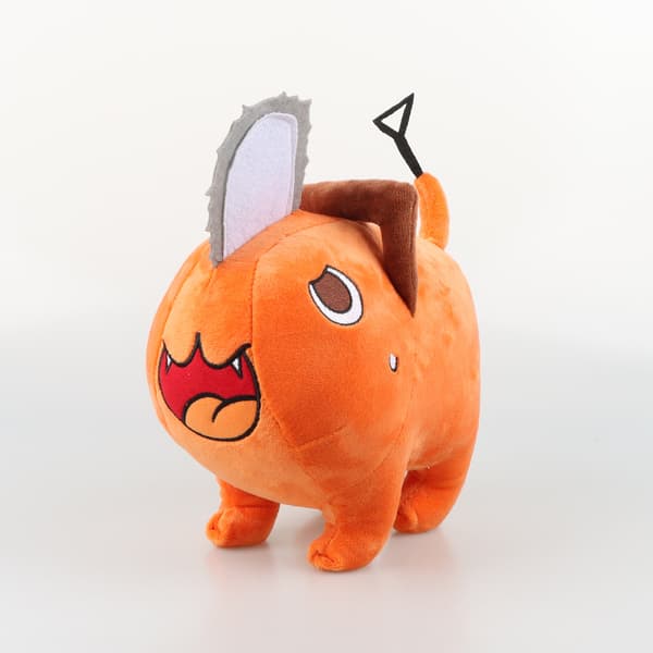 10cm Tarsaw och jag fick Pudsey Devil Pop Doll-hänge, orange docka, festgåva julklapp