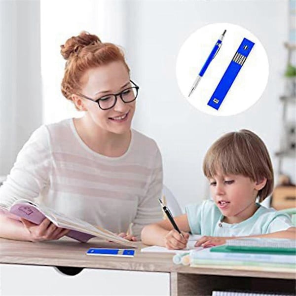 Lyijytäytekynä 2mm Lyijytäytekynät ja lyijyt piirtämiseen/kirjoittamiseen/luonnosteluun/Lyijytäytekynä täyttöpakkauksilla