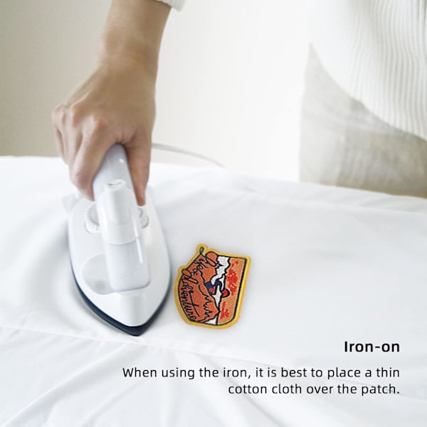 Stryge-på patches, til børn og voksne, 10 stk. patch-sæt, sy- og broderistof patches, til jeans/jakker/skjorter/hatte/sko/rygsække og andet