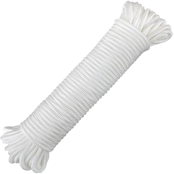 30 stk. Nylon Poly Reb Snor Flagstang Polypropylen Tøjrebs Camping Utility God Til Binde Træk Sving Knude 4mm