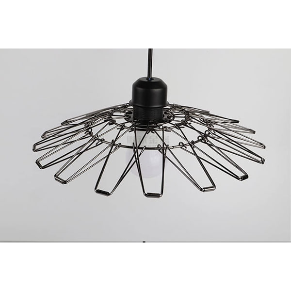Retro multi-formet taklampe, DIY lampeskjerm S