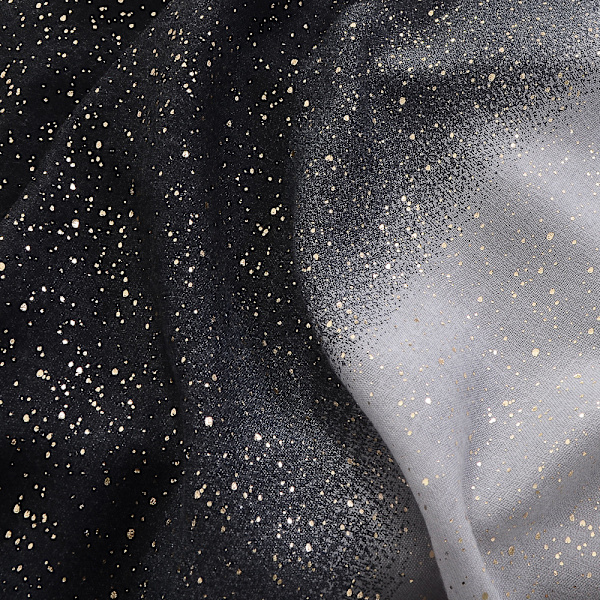 Dames Bomuldstørklæde Lang Sequin Print Sjal Fashion H