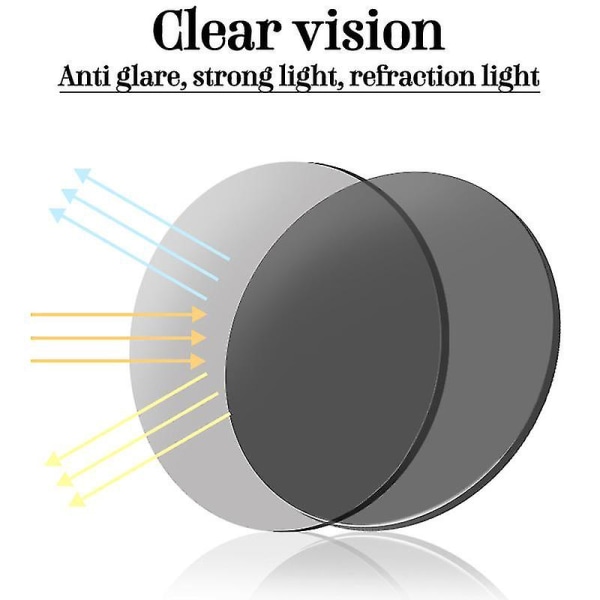 Fotochromiske polariserede solbriller til kørsel - Dag og nat briller D