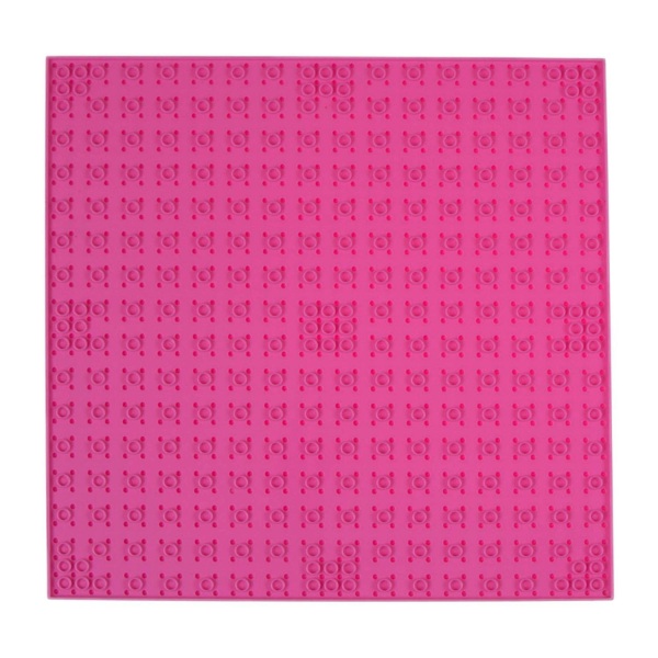 5 st Klassiska Basplattor 10\" X 10\" Stapelbara Tegel Basplatta Kompatibel Med Alla Stora Märken Basplatta Pink