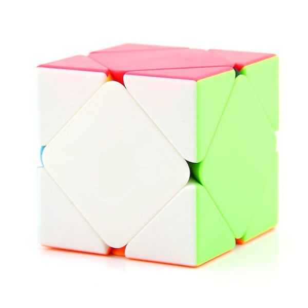 Triangel Pyraminx Magic Cube Pyramid Speed ​​Puzzle Cube Brain Teaser Twist Toy Kolfiberdekal D
