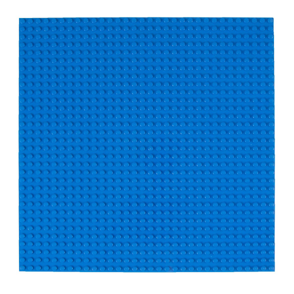 5 kpl Classic Baseplates 10&quot; X 10&quot; Pinottava tiilipohjalevy Yhteensopiva kaikkien suurimpien merkkien Baseplate Blue