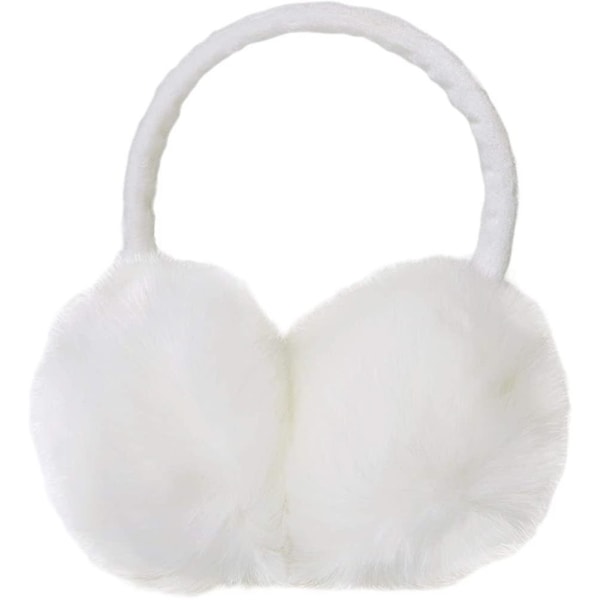 Earmuffs Ear Warmers For Women Winter Fur Foldable Ear Warmer