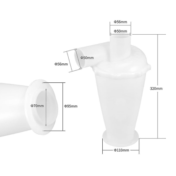 Cyklon dammsugare (6:e generationens turboladdade cyklon) dammsamlare filter