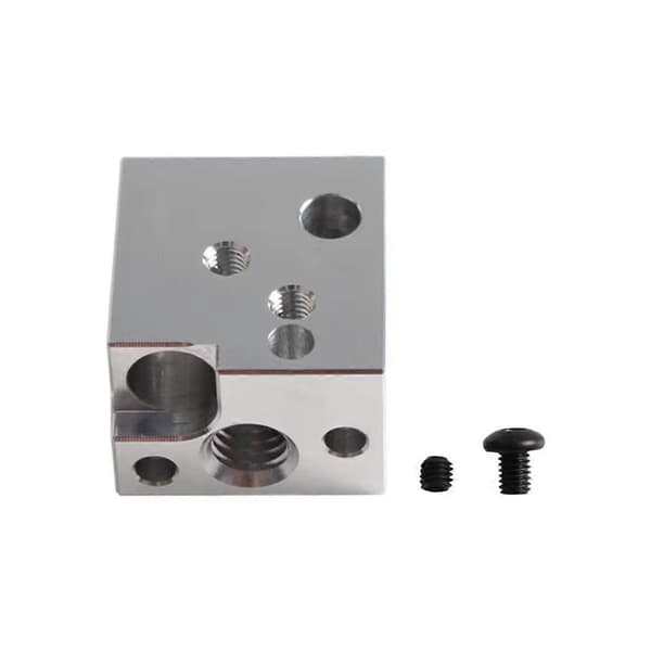 Ekstruder Hotend Varmeblok Kit 0,4 mm Messingdyse Højtemperatur Kit til SV07 3D Printer