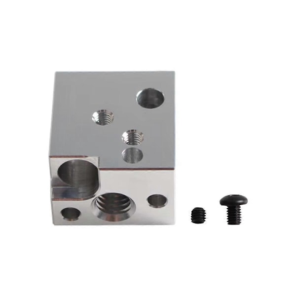Ekstruuderin Hotend Lämmityslohko Sarja 0,4mm Messinkisuutin Korkean Lämpötilan Sarja SV07 3D-Tulostimelle