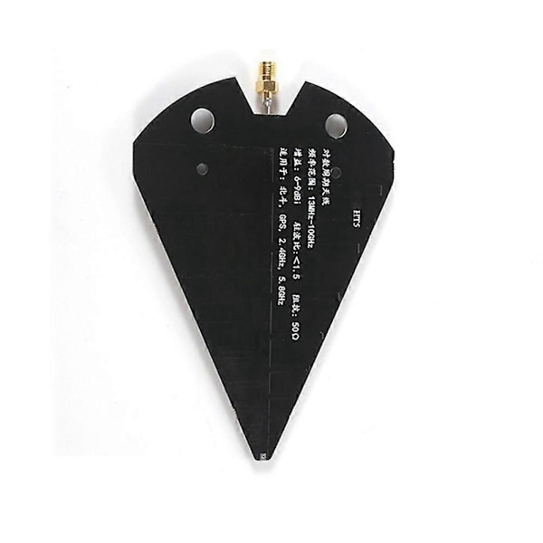 HT5 Log Periodisk Antenne 1.3-10GHz Bredbånds Retningsbestemt Antenne Høy Forstening 6-9dBi 50 for VHF UHF SHF Beidou GPS
