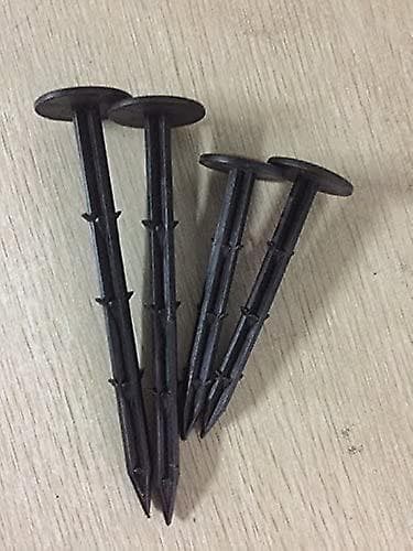 30 stk robuste plastplugger for å holde nede landskapsduk, plenkanter og telt 16cm