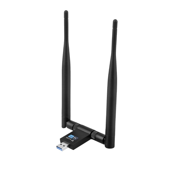 1200mbps Wifi-adapter, Dual Band Usb Wifi Dongle Med Usb 3.0 Cradle