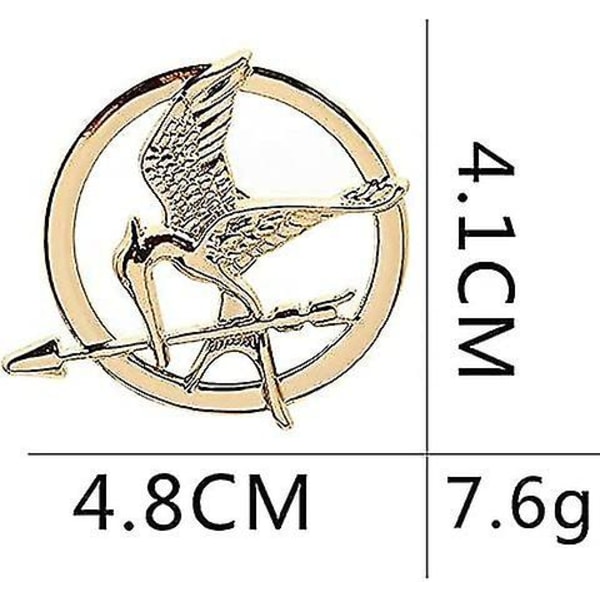 3 stk. Spottfugl Personlighet Symbol Brosje Sett Dyr Fugler Film Fjernsyn Rekvisita