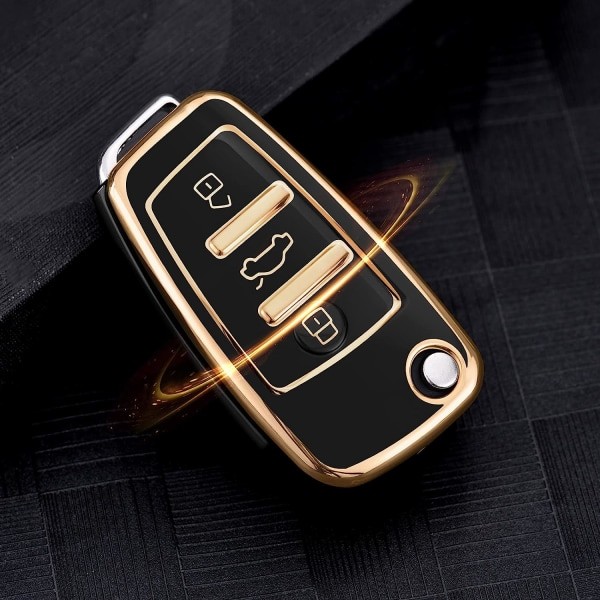 Skyddande Fodral för Audi A1 A3 A4 A6 Q3 Q5 Q7 S3 R8 TT Nyckel