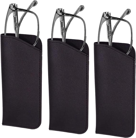Set med 3 Cortex mjuka glasögonfodral