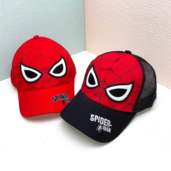 Förpackning med tecknad Spider-Man 3 cap och cap