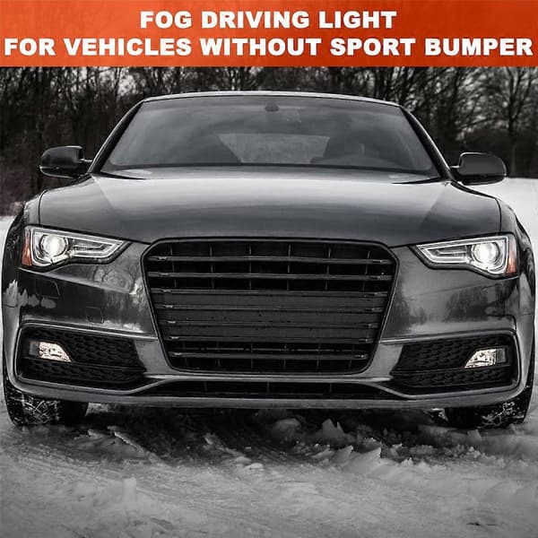 Front Tåkelys Lampe Halogenpærer Tåkelysmontering for A3 8V RS3 S3 Hatchback 2012-2016 8V0941699D 8V0941700D