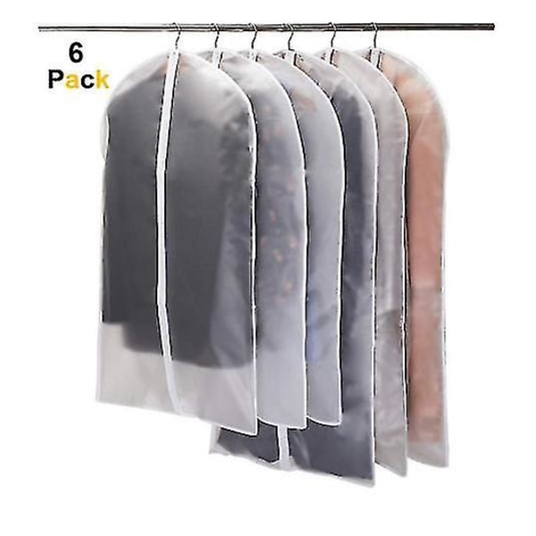 Pölytiiviit kangaspeitelaukut 6 kpl läpinäkyvä pölysuoja 60*120cm