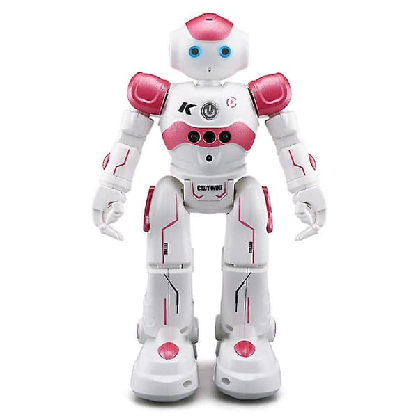 Geststyrd fjärrkontrollrobot för barn födelsedagspresent Pink