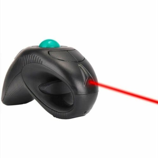 Y-10 funktionell bärbar trackball-mus trådlös extern lasermus trådlös luftbollmus