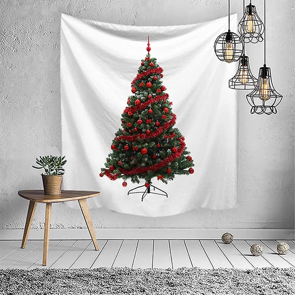 Julgran Julgobeläng Julgobeläng Vägggobeläng Dekoration Present