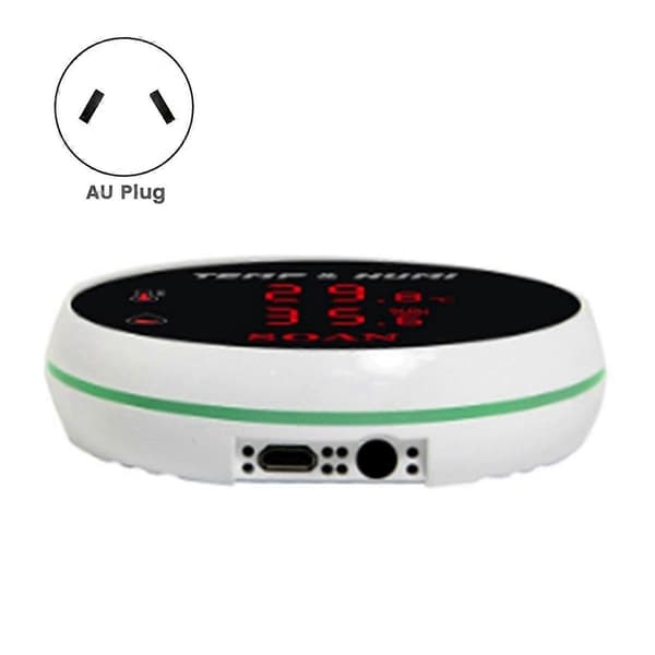 WiFi Termometer med 1M Probe Digital LCD Display Temperaturregulator APP Push-beskeder AU Stik