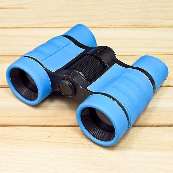 4x30 Lapset Kiikarit Taskukokoinen Teleskooppi Suurennus Lapsille Ulkoilupelit Blue