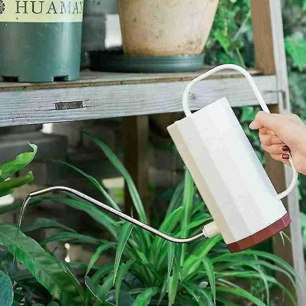 1.2l Watering Can Plant Sprinkler Flower Potted Watering Jugs Long Mouth Steel Home Kettle Irrigation Gardening Tools