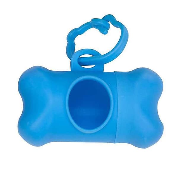 Bärbar Dispenser - Bajspåsar &amp; Skopor Blue