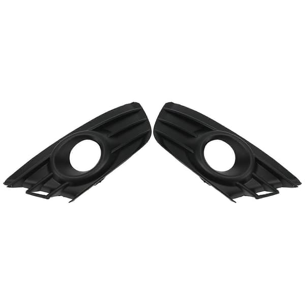 1 Par Frontfanger Tåkelys Grill Svart Tåkelys Deksel Trim Erstatning for Citroen C4 2004?2008